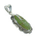 Turquoise And Opal Inlay Sterling Silver Pendant Jewelry VX65541